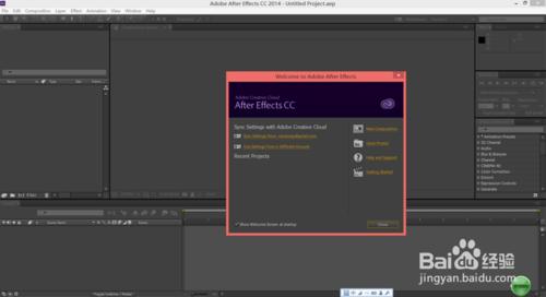 Adobe AE CC怎么切换语言