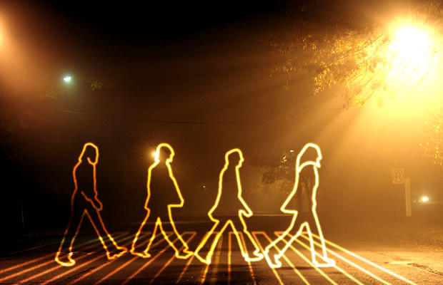 FireWorks教程：人物暗夜里的光影涂鸦  全福编程网