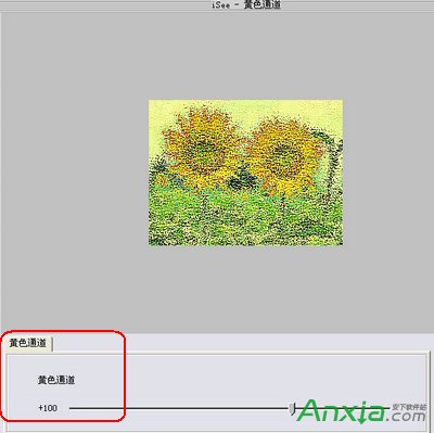 isee图片专家,isee图片专家给向日葵调出印象派油画效果