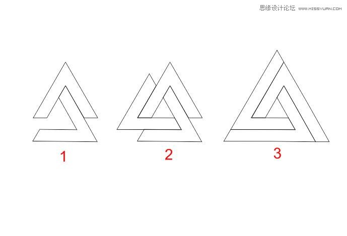 CorelDraw制作三角形立体企业LOGO