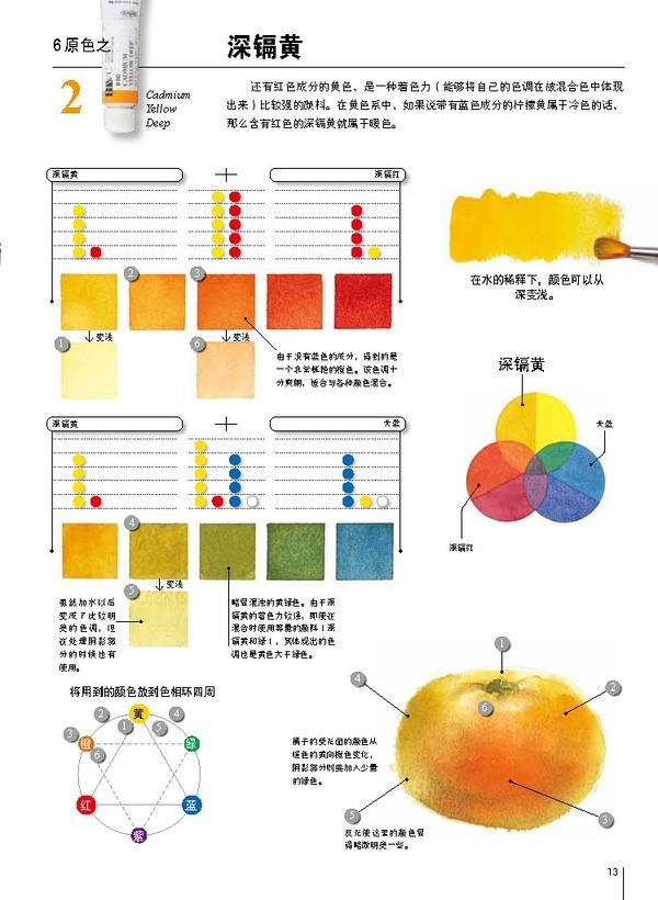 日本绘画设计大师铃木辉实的水彩画配色心得 全福编程网