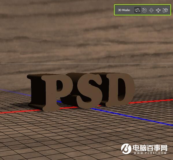 Photoshop创建木质的纹理文字效果教程