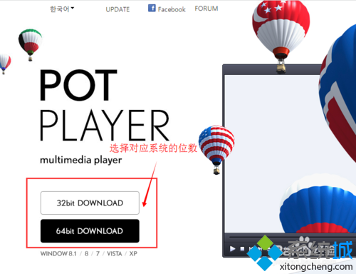 win10系统下载安装potplayer的步骤2