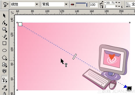 用CorelDRAW制作自己的贺卡（图十四）