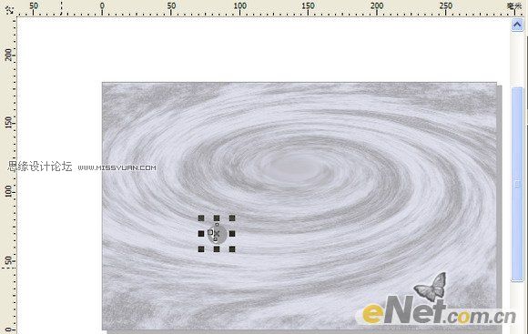 CorelDRAW矩形填充图案制作星云特效,PS教程,思缘教程网