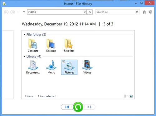 Win8 File History再不担心数据丢失 全福编程网