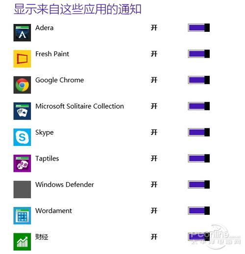 开启Win8.1免打扰模式!调整APP通知显示时间