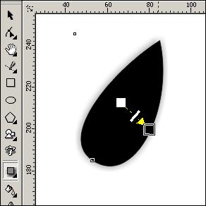 用Corel Draw绘制中国画荷花