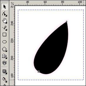 用Corel Draw绘制中国画荷花