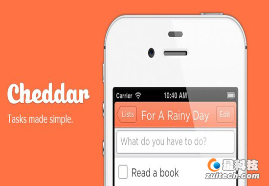 iOS Cheddar：傲视一切任务管理应用 全福编程网教程