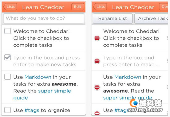 iOS Cheddar：傲视一切任务管理应用