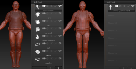 ZBrush中导出模型和贴图的方法 全福编程网