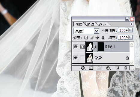 婚纱抠图