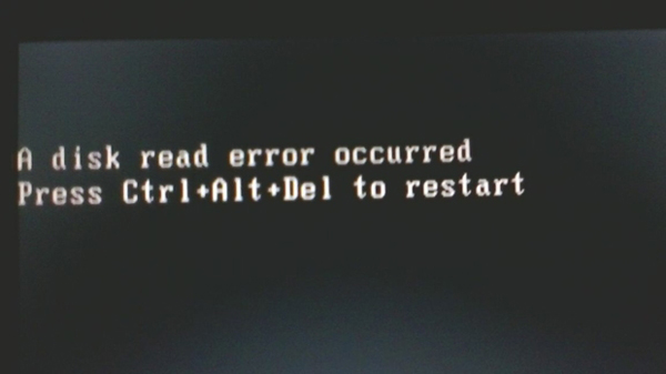 电脑开机显示A disk read error occurred连号解决 全福编程网