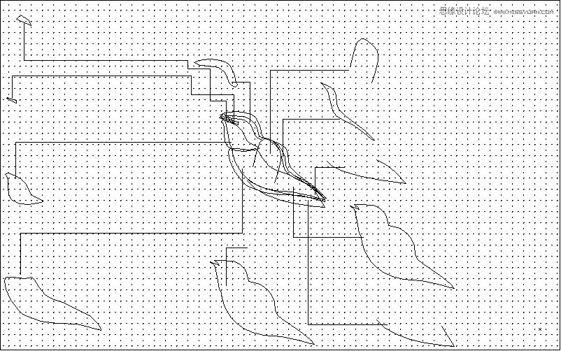 Illustrator制作可爱的蜂鸟教程,PS教程,思缘教程网