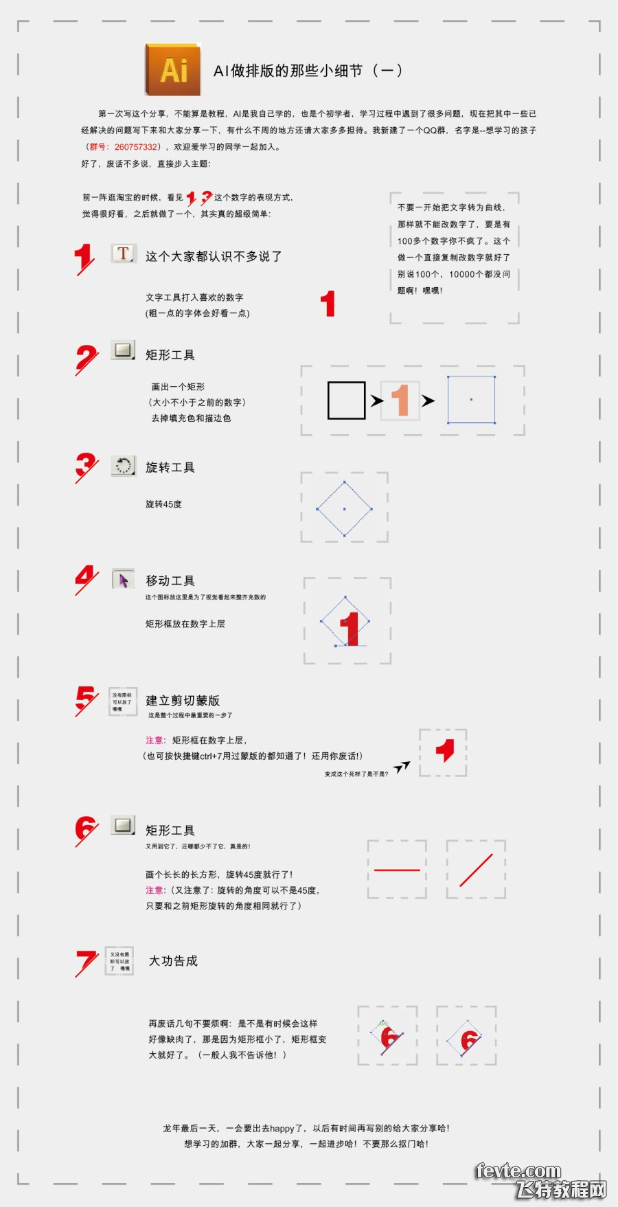 AI快速制作创意的列表数字 全福编程网