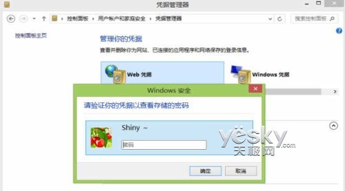 密码管理箱 Win8凭据管理器使用方便安全