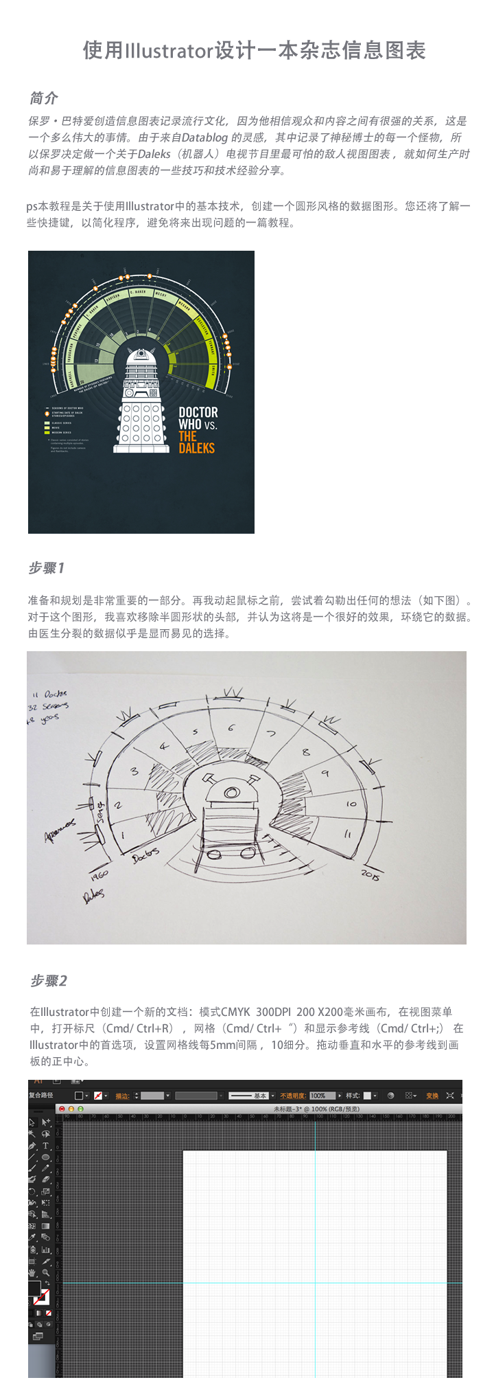 使用Illustrator设计一本杂志信息图表 全福编程网