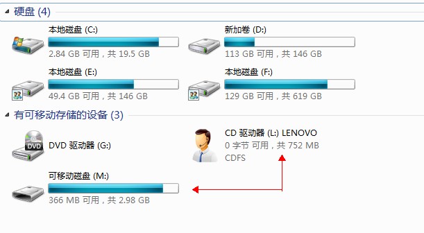 USB接口接U盘无法识别，鼠标可正常识别 全福编程网