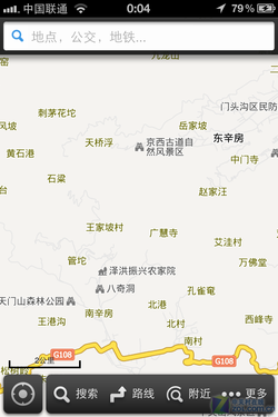 App免费 离线导航省流量之百度地图