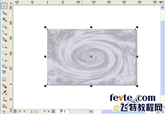 CDR制作浩瀚星河 飞特网 CDR实例教程