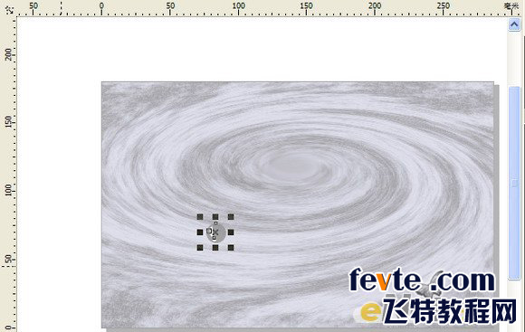 CDR制作浩瀚星河 飞特网 CDR实例教程