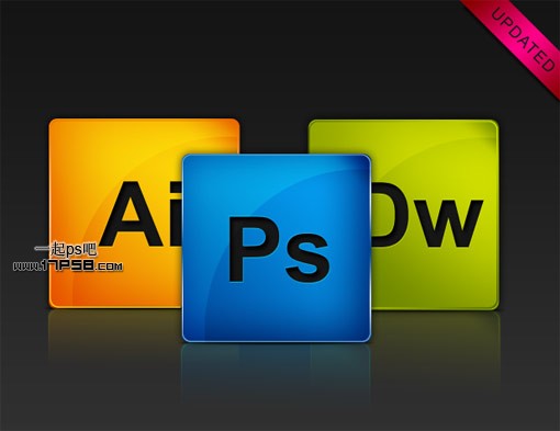 PS绘制质感Adobe产品图标教程 全福编程网