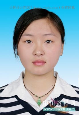 Photoshop快速制作证件照 全福编程网