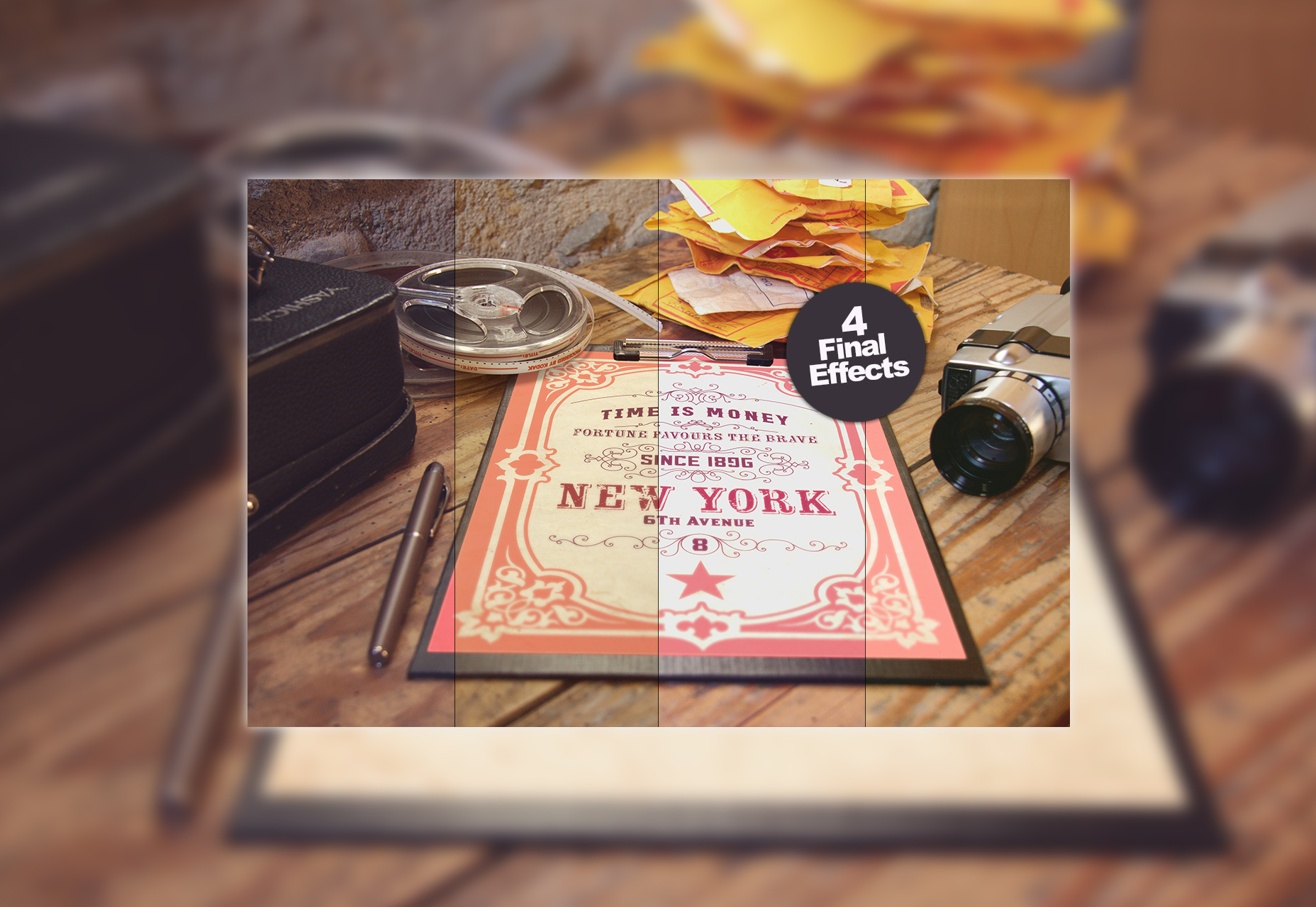 free-vintage-poster-mockup-on-behance