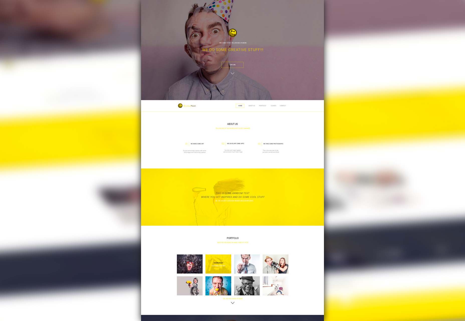 yellowmoon-nice-agency-psd-landing-page