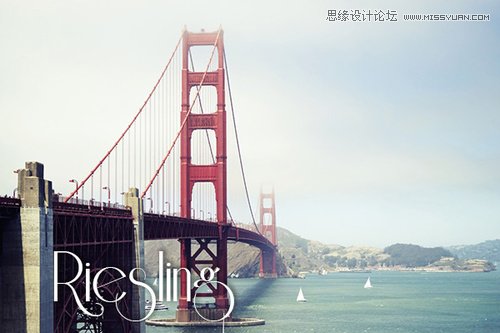 Photoshop处理文字让背景和字体更加鲜明,PS教程,素材中国网