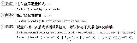 思科路由器怎么启用风暴控制？ 全福编程网