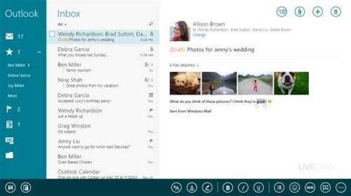 Win8.1预览版邮件、日历与人脉应用更新预览 全福编程网