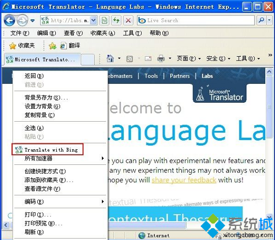 如何在电脑IE浏览器中添加自动翻译的功能3