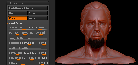 zbrush毛发,zbrush毛发教程,zbrush毛发笔刷