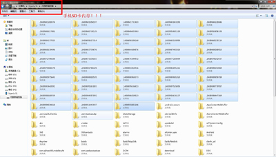 安卓手机sd卡根目录文件夹