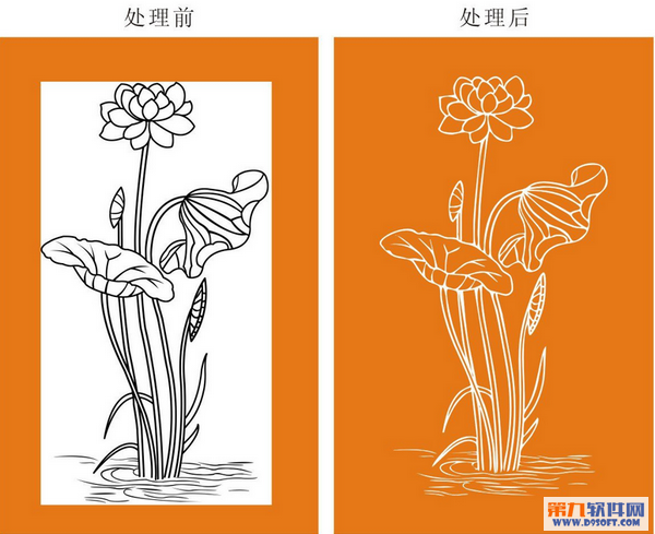 怎样在CorelDraw中快速勾取线条图技巧 全福编程网