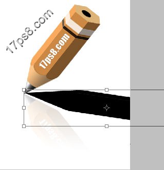 ps设计实例-打造卡通铅笔