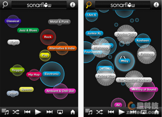 音乐搜索应用Sonarflow 上演听视觉双重盛宴 全福编程网教程