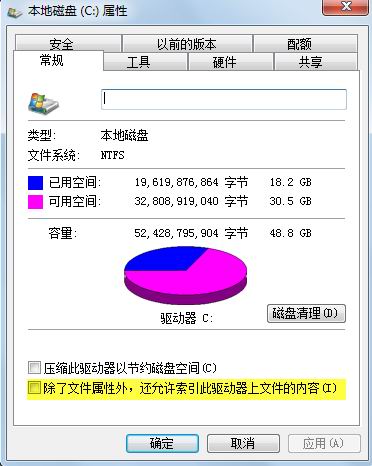 Close disk index 
