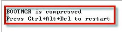 "bootmgr is compressed"开机故障解决方法 全福编程网