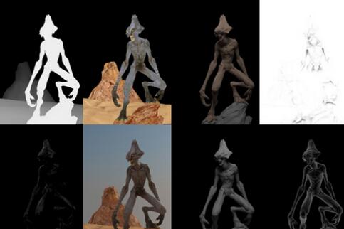 zbrush,zbrush外星人,zbrush外星人教程		