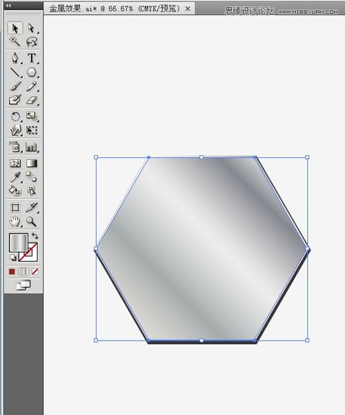 Illustrator多边形工具绘制质感素材