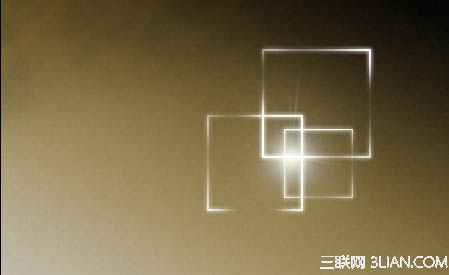 Photoshop绘制光感渐隐线框特效教程   全福编程网