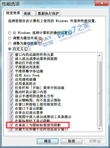 Win7小技巧：如何取消桌面图标虚线框 全福编程网