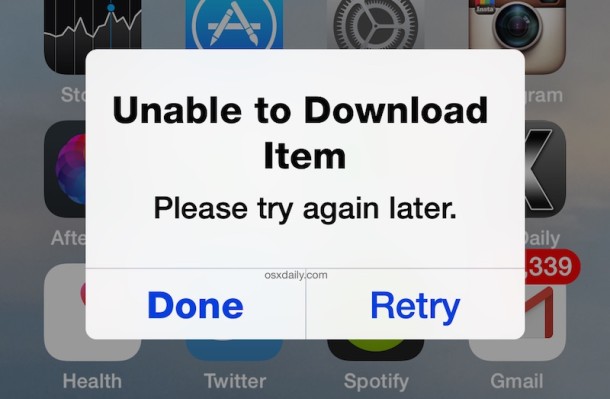 苹果unable to download app什么意思 全福编程网