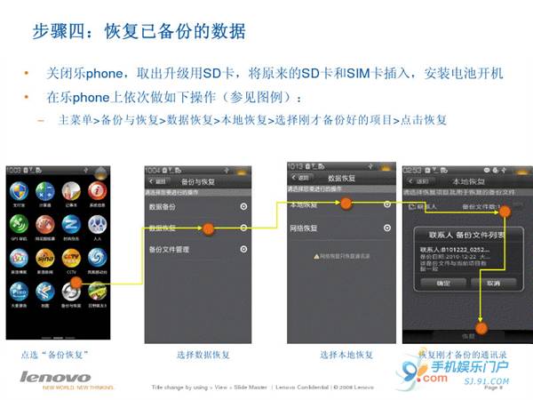 联想乐Phone升级2.2固件教程