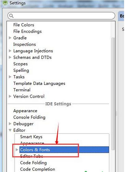 android studio修改字体大小 android studio修改字体颜色