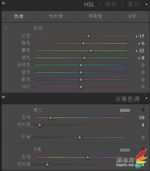 光影斑驳的森林小清新 Lightroom调色示例