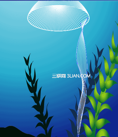 Illustrator制作海底世界（下） 全福编程网